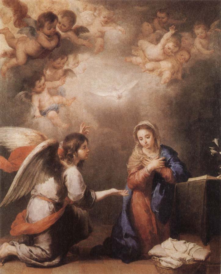 Bartolome Esteban Murillo Annunciation